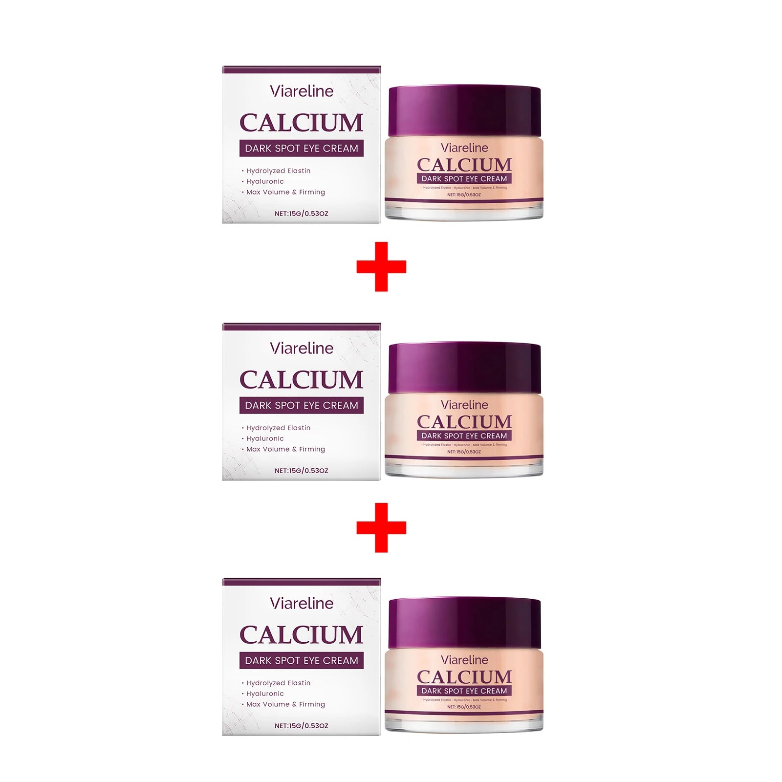 Calcium Eye Cream for Dark Circles and Fine Lines - 15