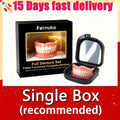 Full Arch Realistic Silicone Dentures for Natural Aesthetic Fit