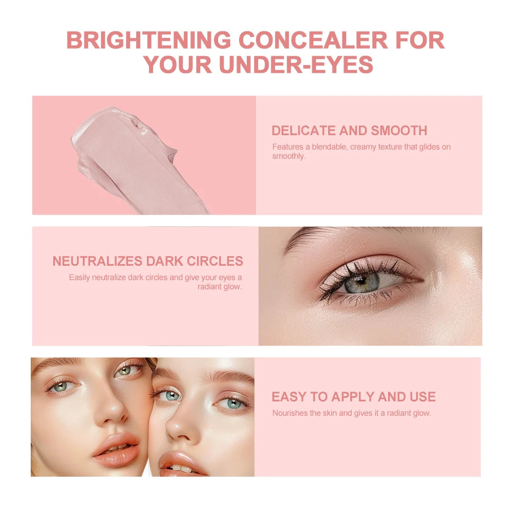 Hydrating Under Eye Brightener Concealer Cream for Dark Circles