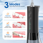 Portable Rechargeable Oral Irrigator Water Flosser with 300ML Tank