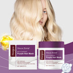 Purple Toning Hair Mask and Shampoo Set for Blonde Hair