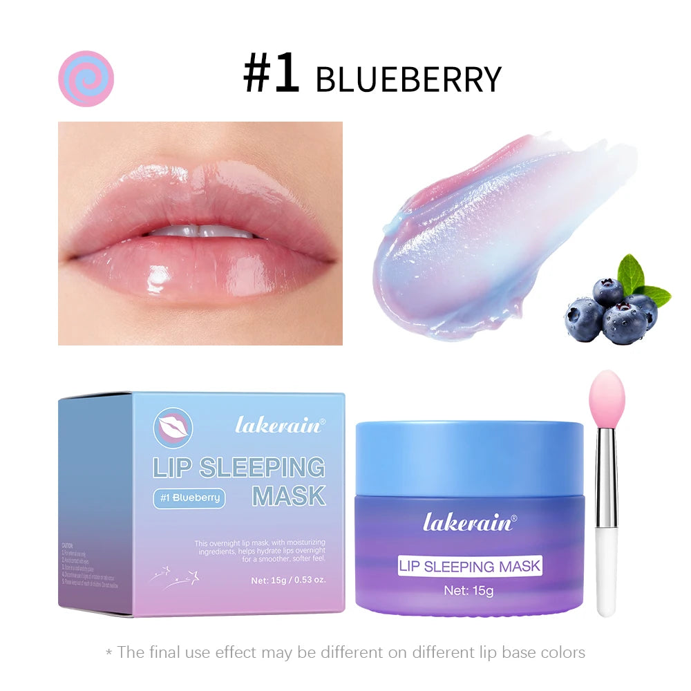 Dual-Color Hydrating Lip Sleeping Mask for Dry Lips - 30