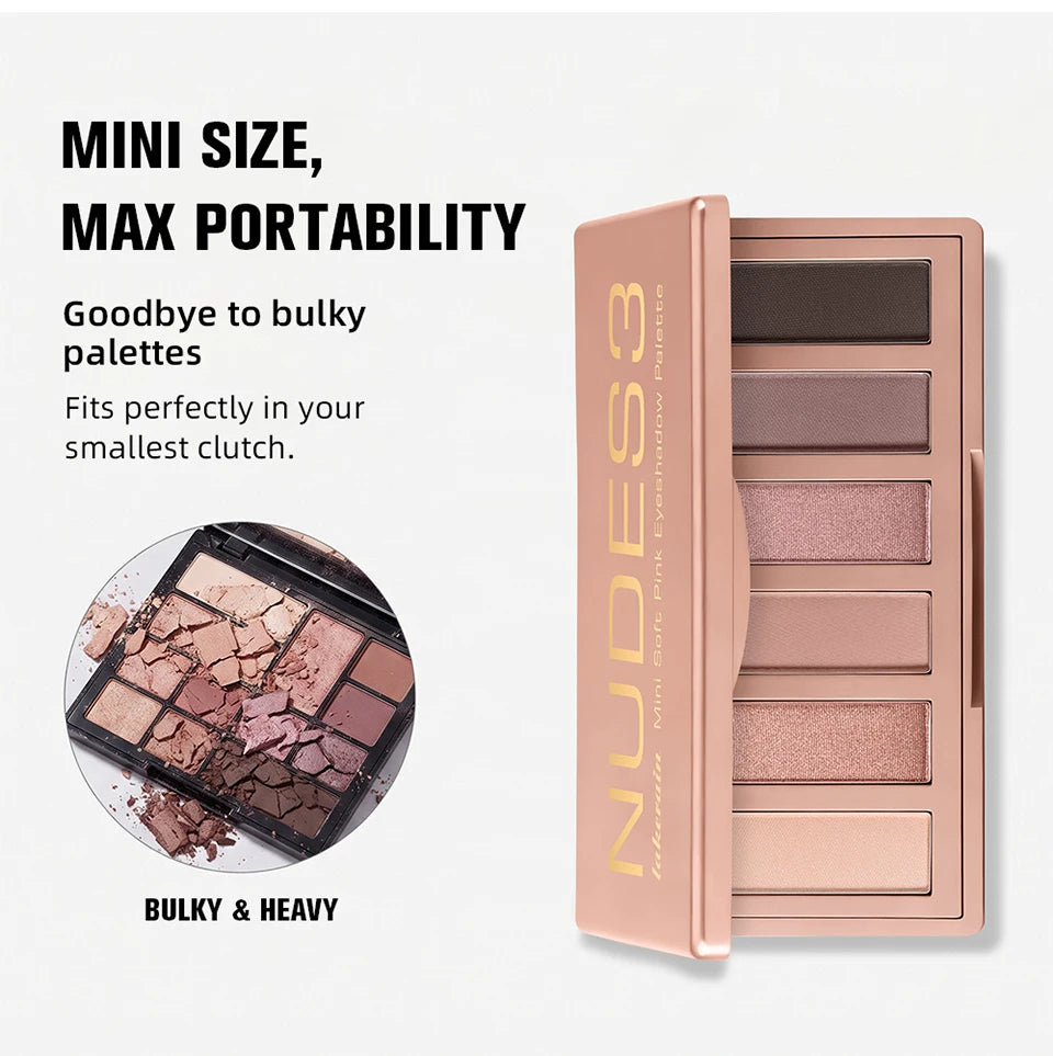 Mini Soft Pink Eyeshadow Palette