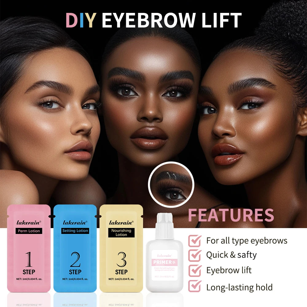 Professional Eyebrow Lamination and Shaping Kit - 3