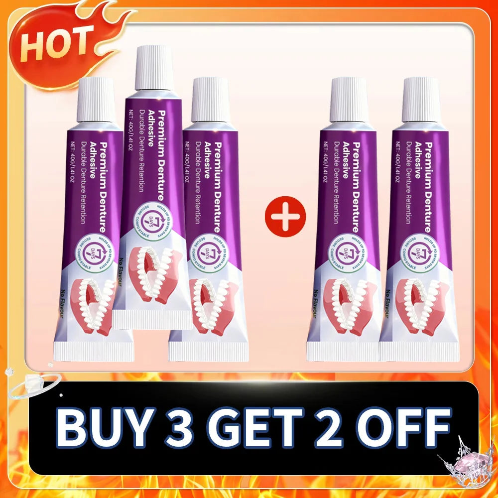 Premium Denture Adhesive Cream for Long-Lasting Comfortable Hold - 8