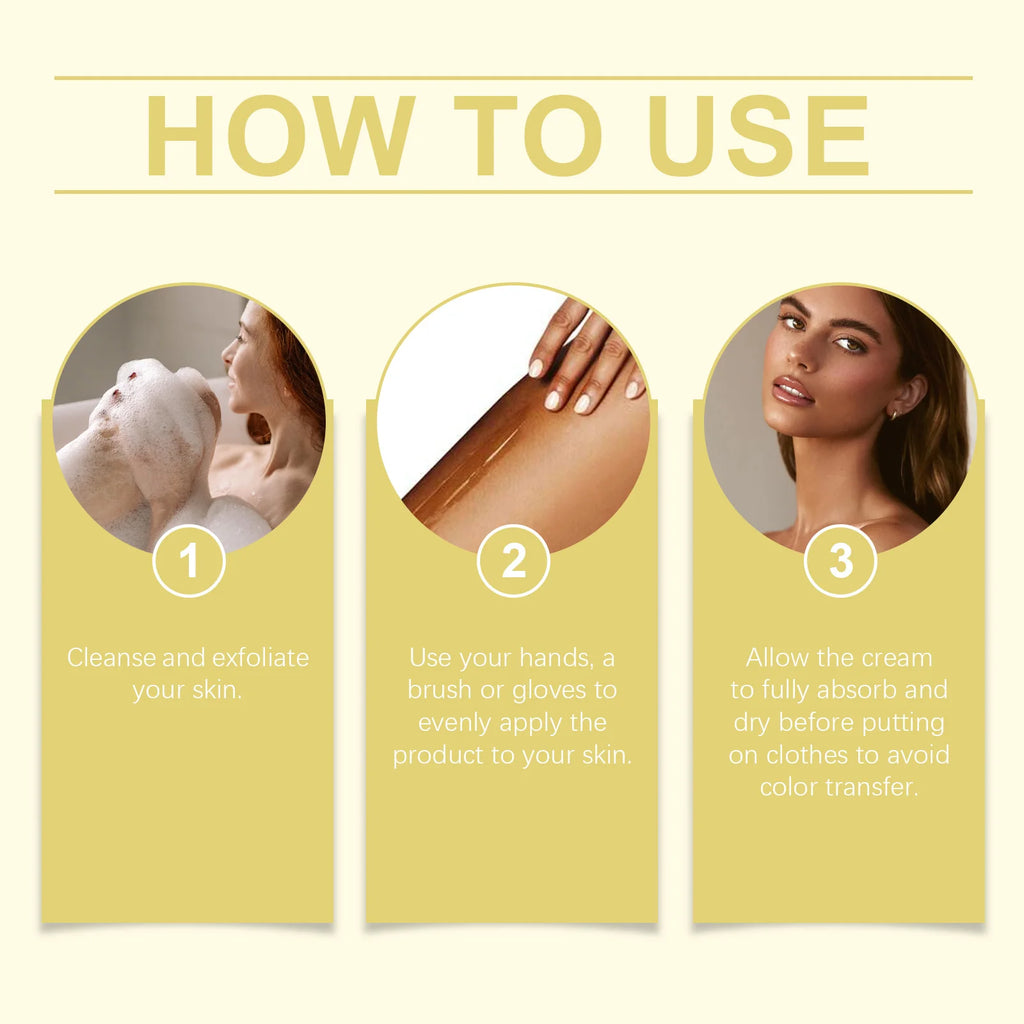 Intensive Tanning Accelerator Cream for Face and Body