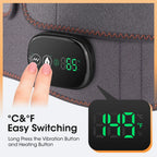 Heated Cordless Vibration Waist Massager Belt
