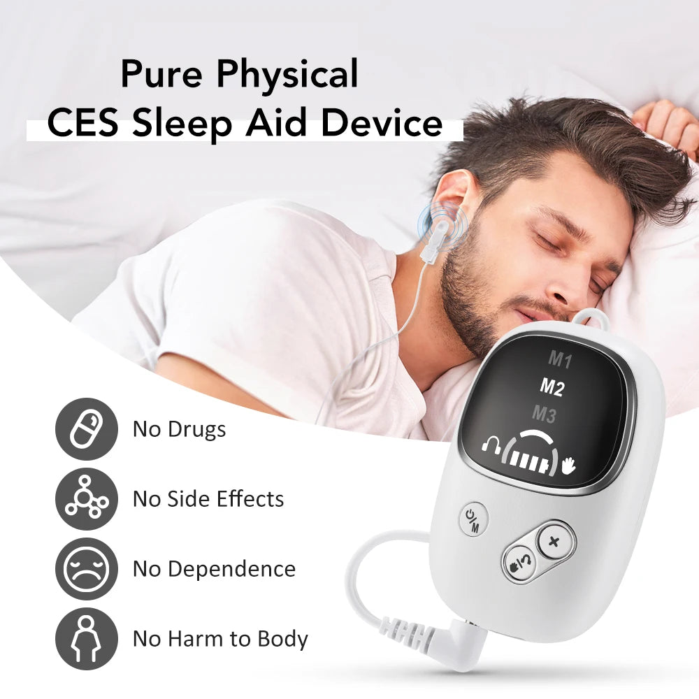 CES Cranial Electrotherapy Stimulation Sleep Aid Device - 8