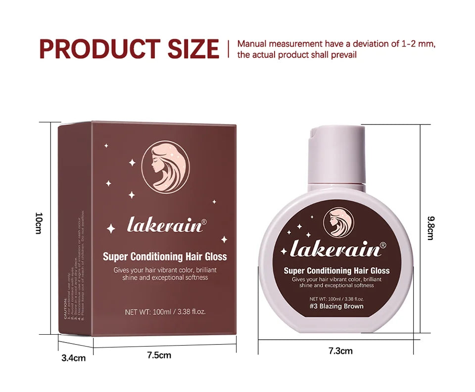 Conditioning Hair Gloss for Color Enhancement and Repair - 14