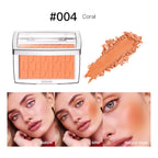 Matte Embossed Pigmented Face Blush Palette