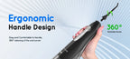 Portable Rechargeable Oral Water Flosser with 3 Cleaning Modes