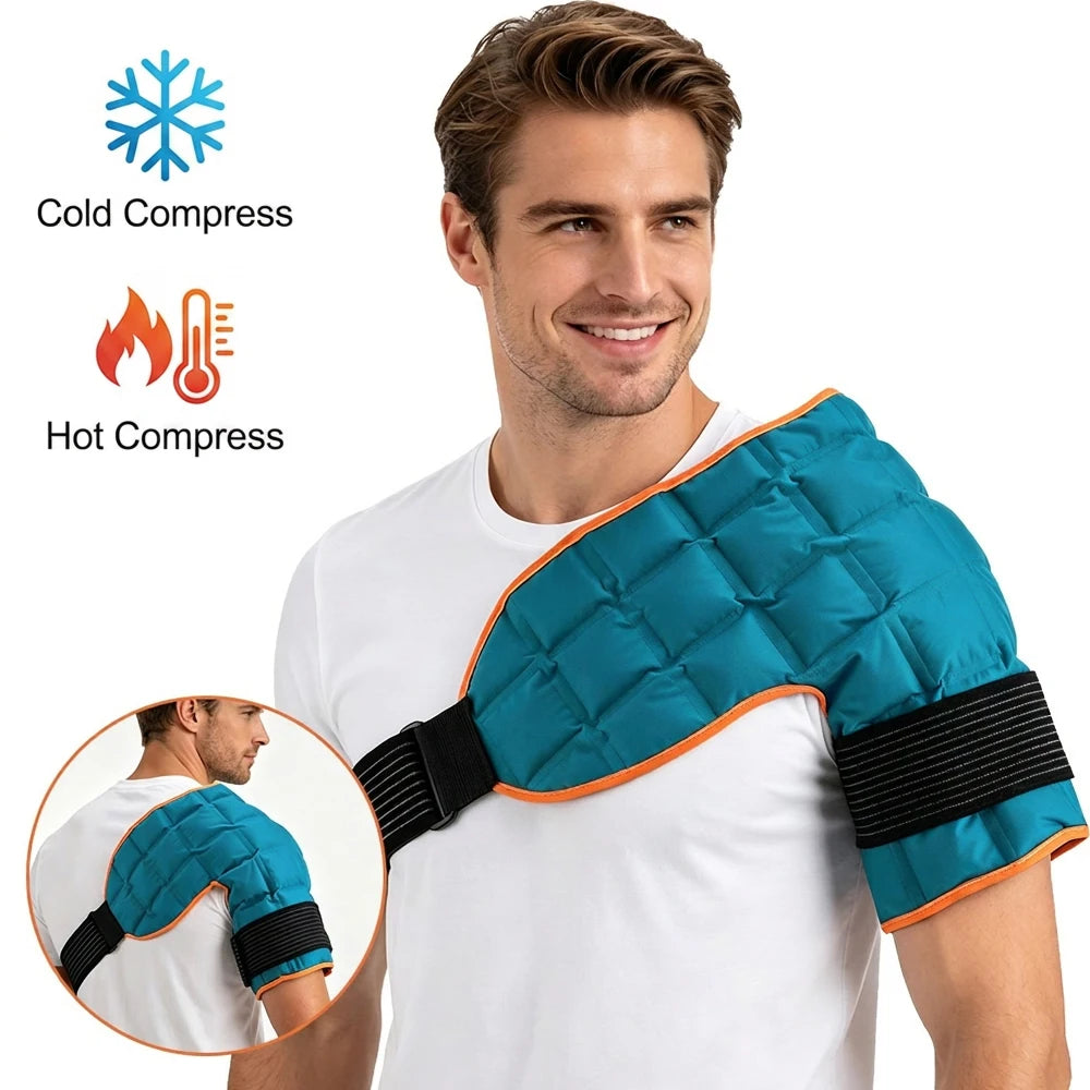 Reusable Hot and Cold Knee Ice Pack Wrap - 21