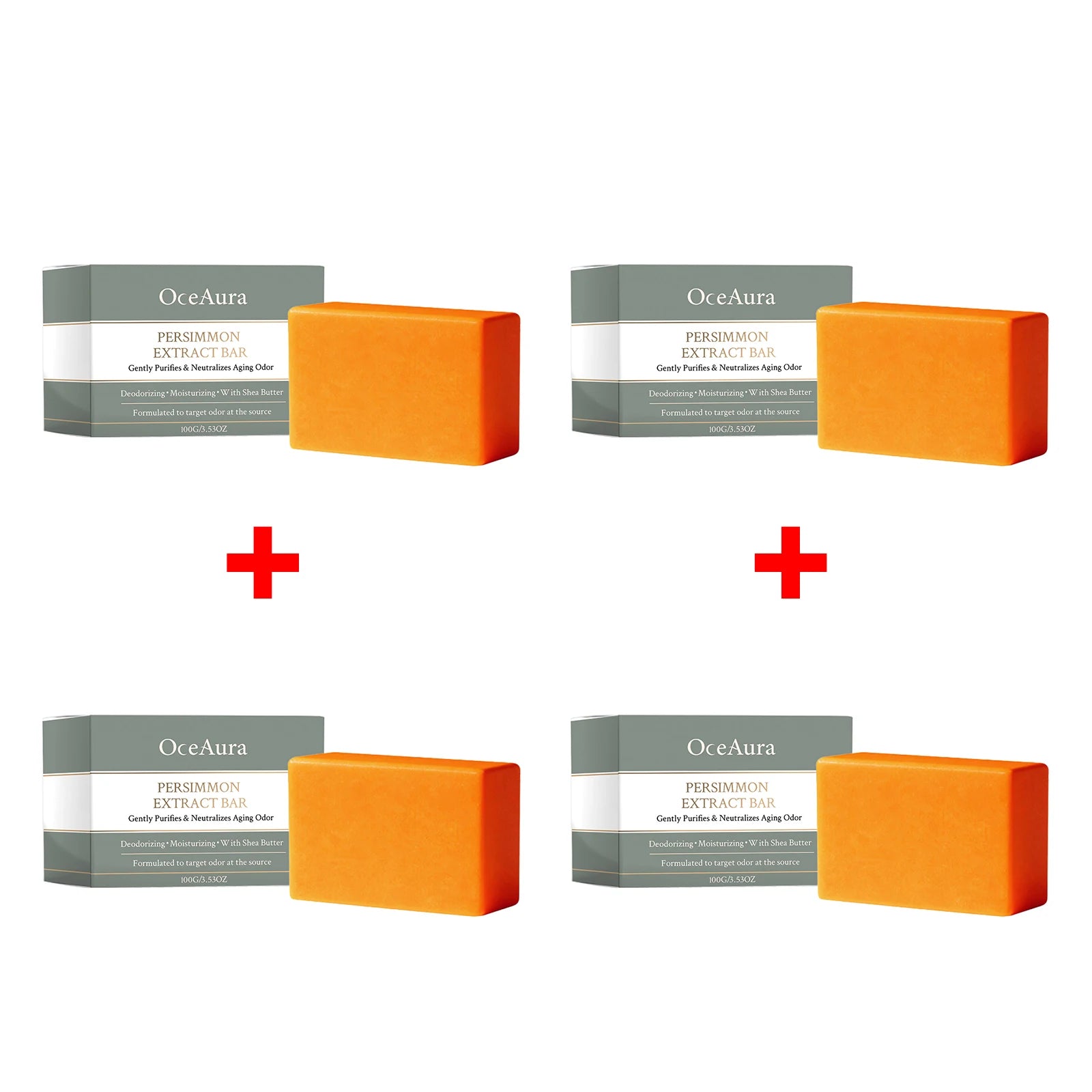 Persimmon Extract Deodorizing Body Soap for Aging Odor - 15