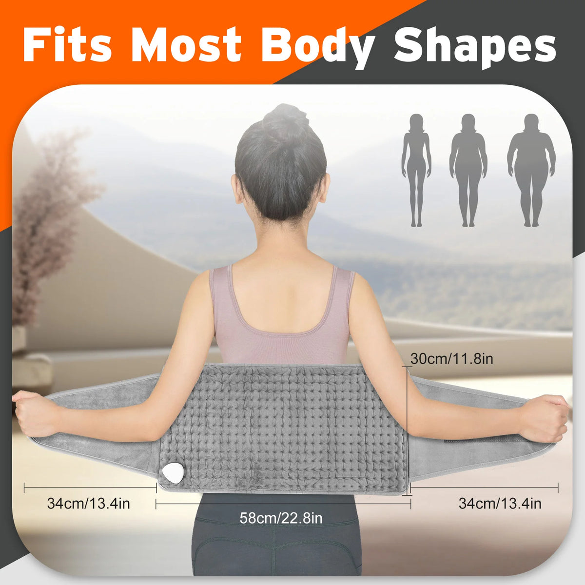 Electric Heating Waist and Back Comfort Wrap