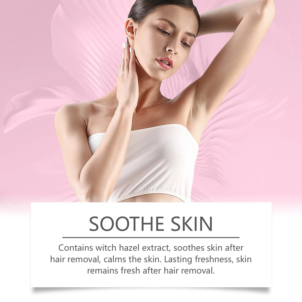 Painless Full Body Hair Removal Cream for Sensitive Skin
