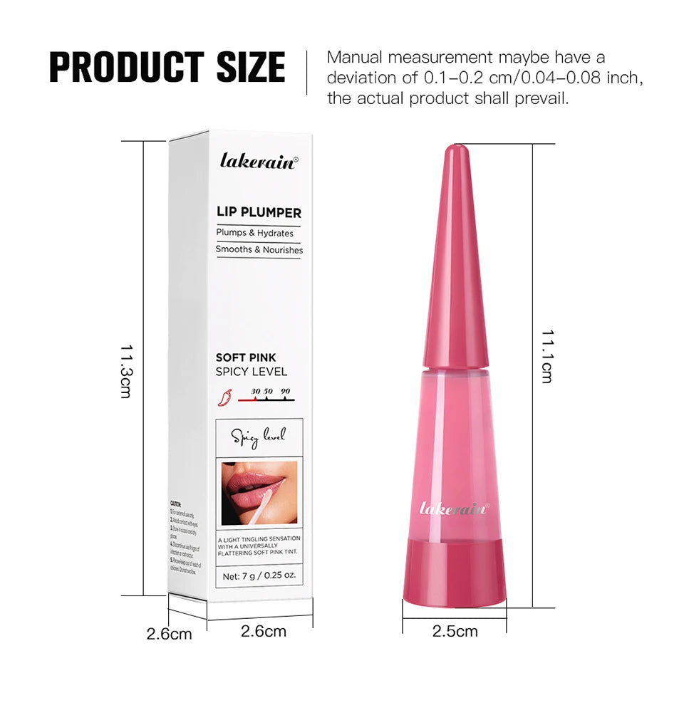 Instant Lip Plumping Gloss for Fuller Hydrated Lips