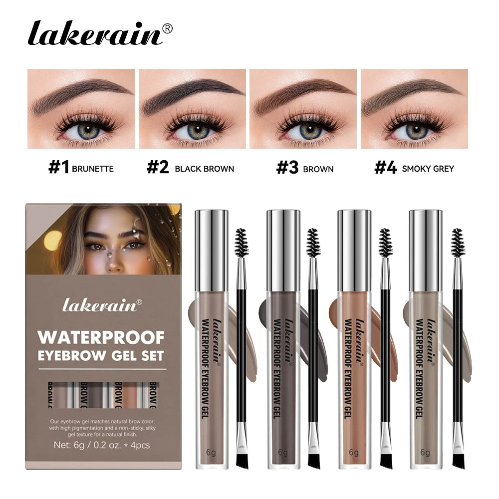 Waterproof Long-Lasting Eyebrow Gel Set