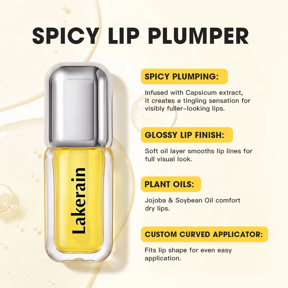 Spicy Tingle High-Shine Lip Plumping Serum