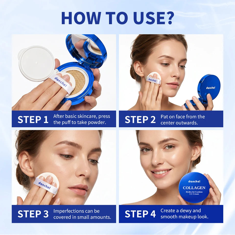 Collagen Hydro Air Cushion CC Cream for Hydrating Coverage