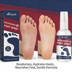Refreshing Deodorant Foot Spray for Odor Removal and Hydration