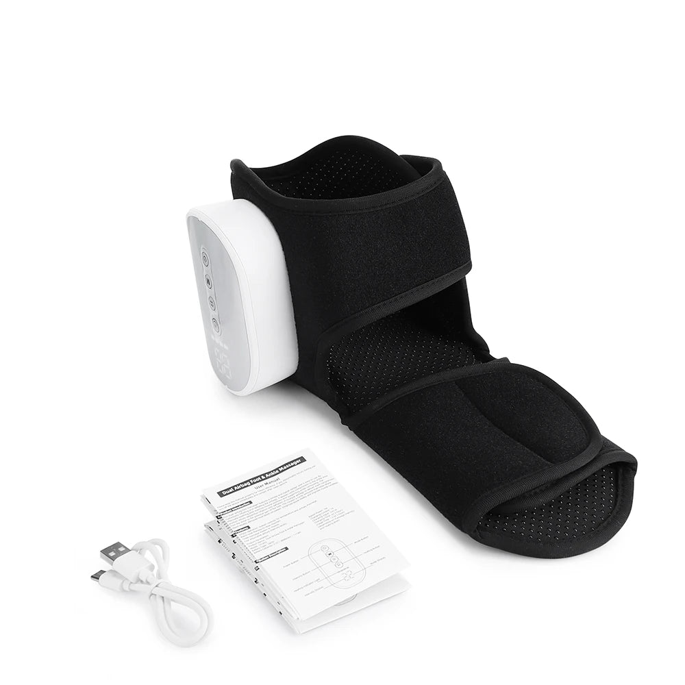 Heated Air Compression Ankle and Foot Massager - 20