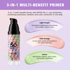 3-in-1 Color Correcting Face Primer with SPF50