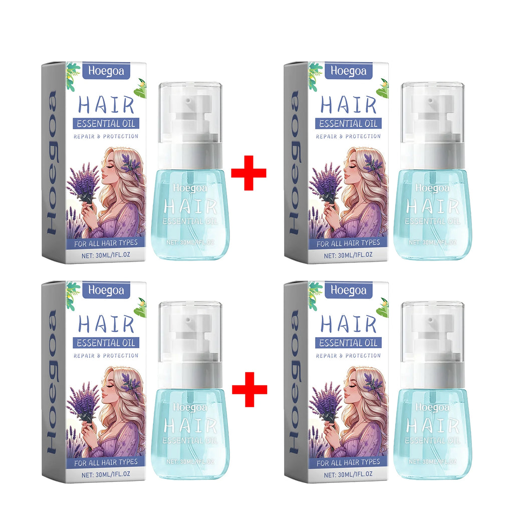 Lavender Anti-Frizz Hair Repair Oil for Dry Damaged Hair