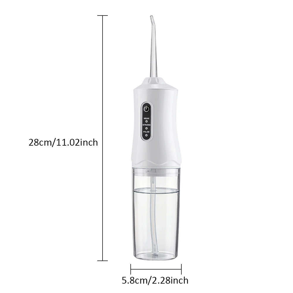Portable Rechargeable Dental Water Flosser with 3 Cleaning Modes - 9