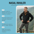 Men's Energy and Performance Boosting Nasal Inhaler