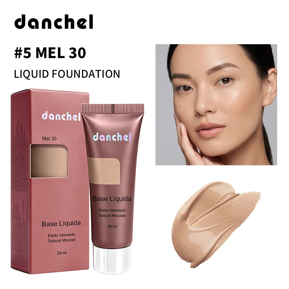 Long-Lasting Velvet Matte Liquid Foundation - 24