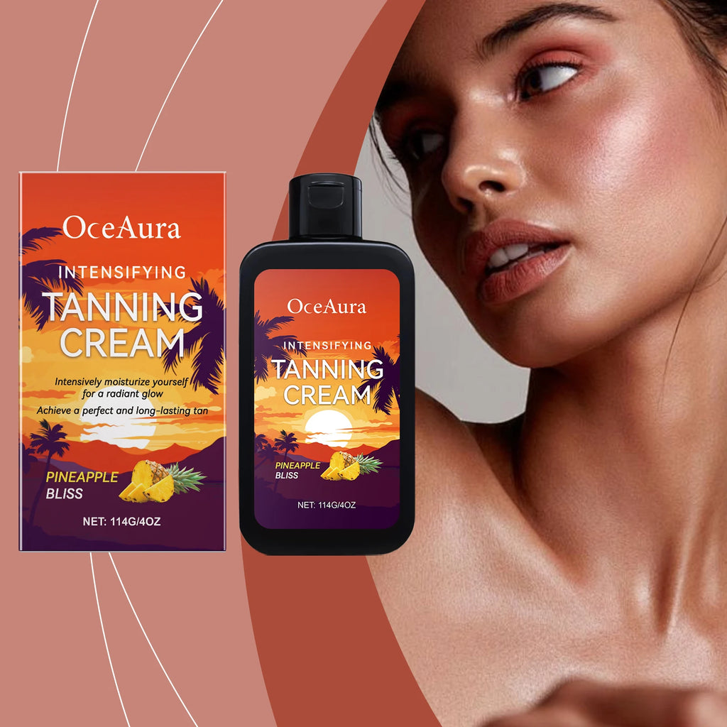 Intensifying Tanning Accelerator Cream for Sunbeds and Outdoor Use