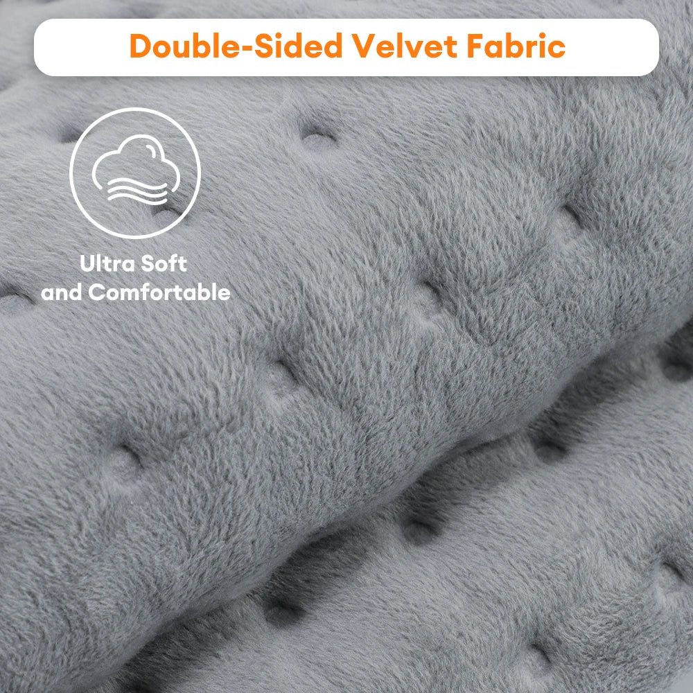 Electric Heating Pad with 9 Heat Settings and 4 Timer Levels - 11
