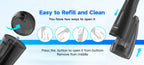 Portable Cordless Water Flosser for Teeth and Braces