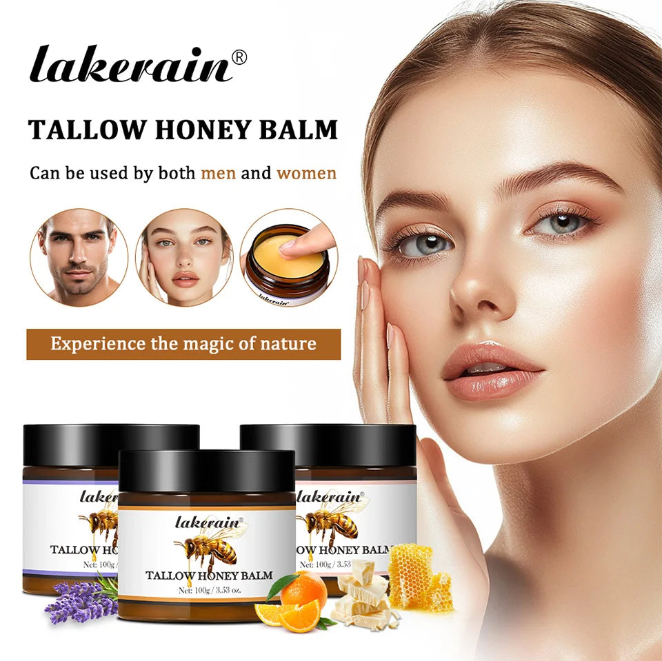 Whipped Beef Tallow and Honey Moisturizing Face and Body Balm - 7