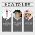 Alcohol-Free Anti-Stain Teeth Whitening Mouthwash