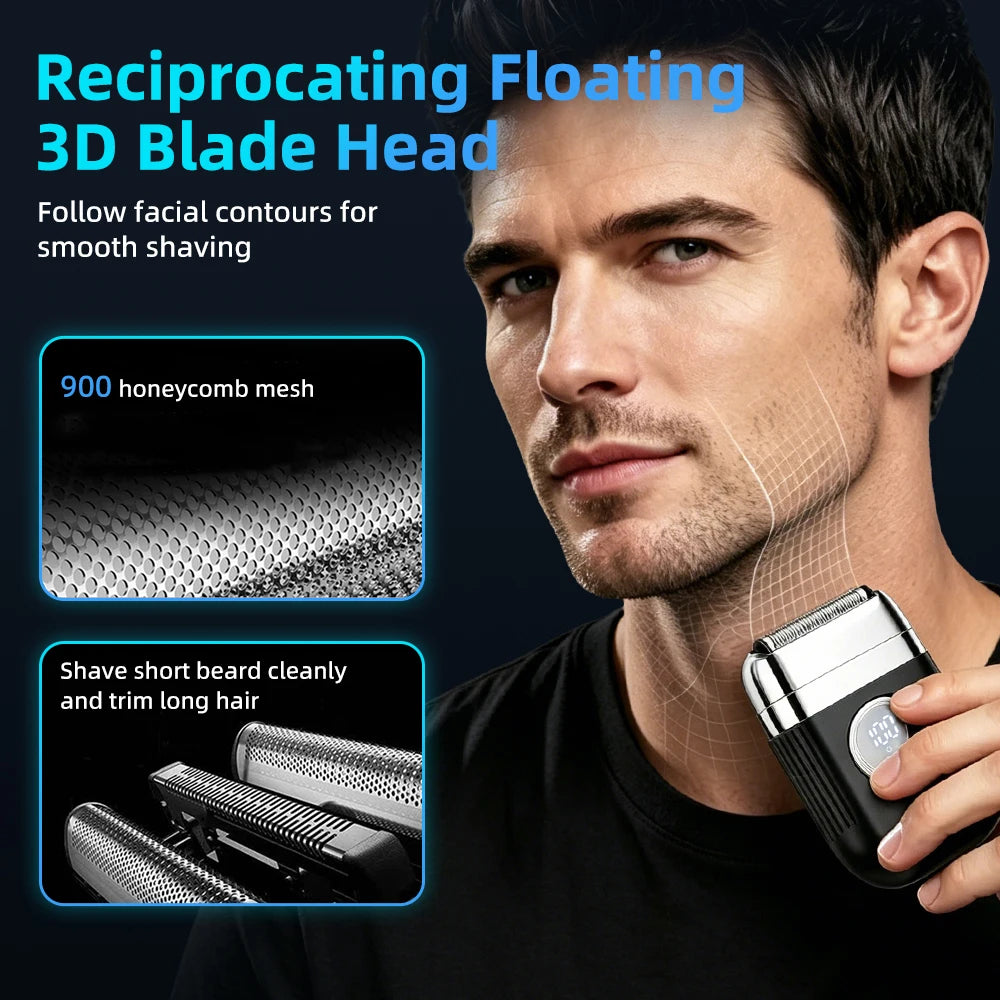 Portable Electric Foil Shaver for Men