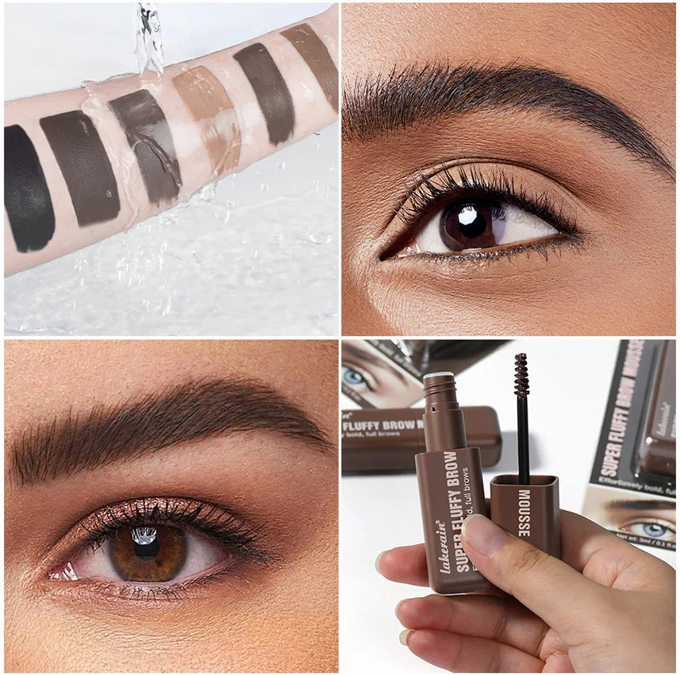 Waterproof Volumizing Eyebrow Mousse for Thick Fluffy Brows