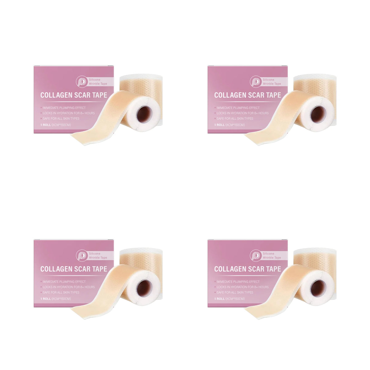 Silicone Collagen Scar and Wrinkle Tape for Smooth Skin