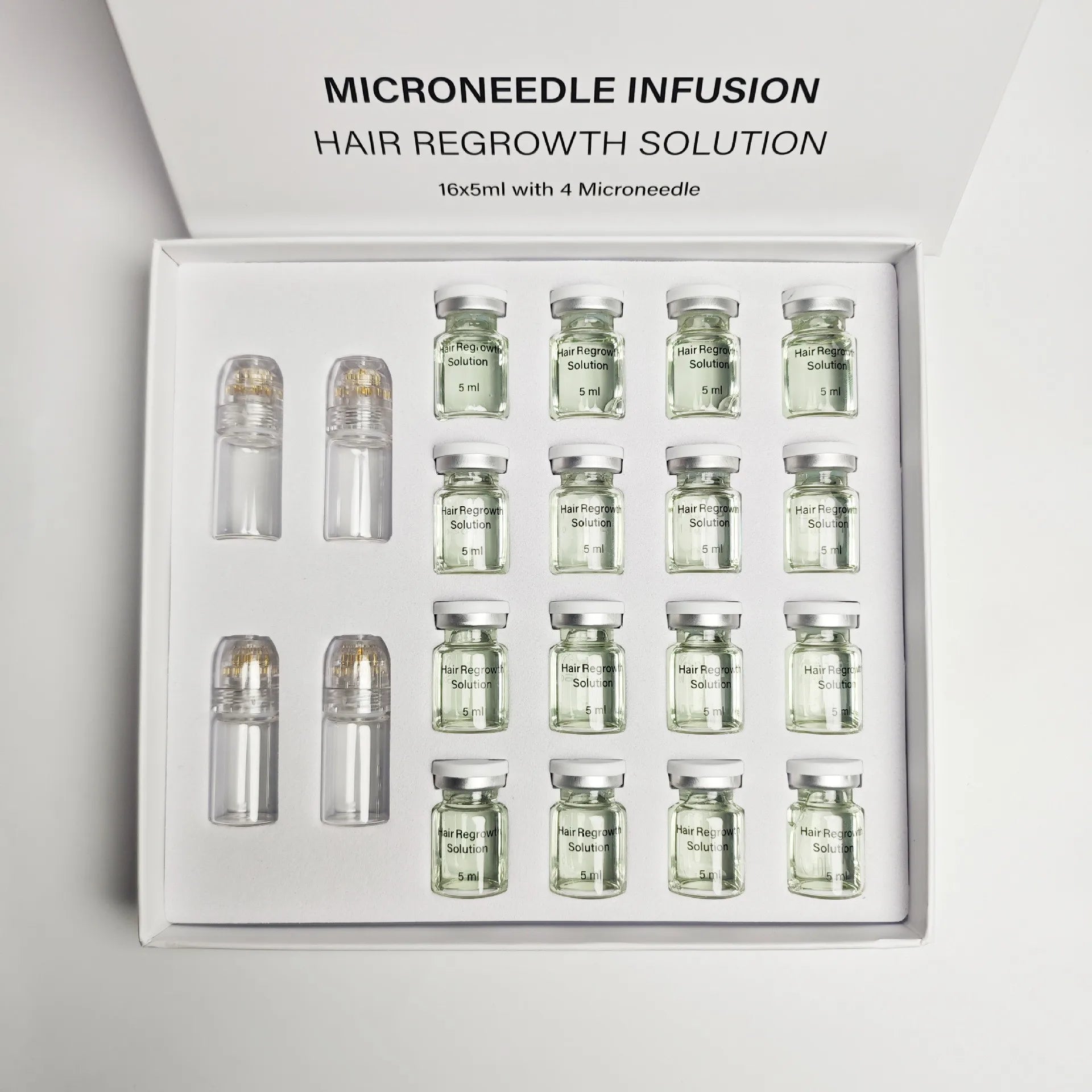 Microneedle Hair Regrowth and Scalp Nourishing Treatment Kit