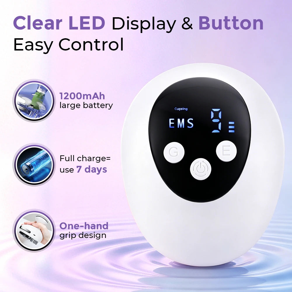 Electric Vacuum Cupping and Gua Sha Massage Device