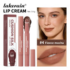 2-in-1 Waterproof Lip Cream and Blush with Cushion Applicator
