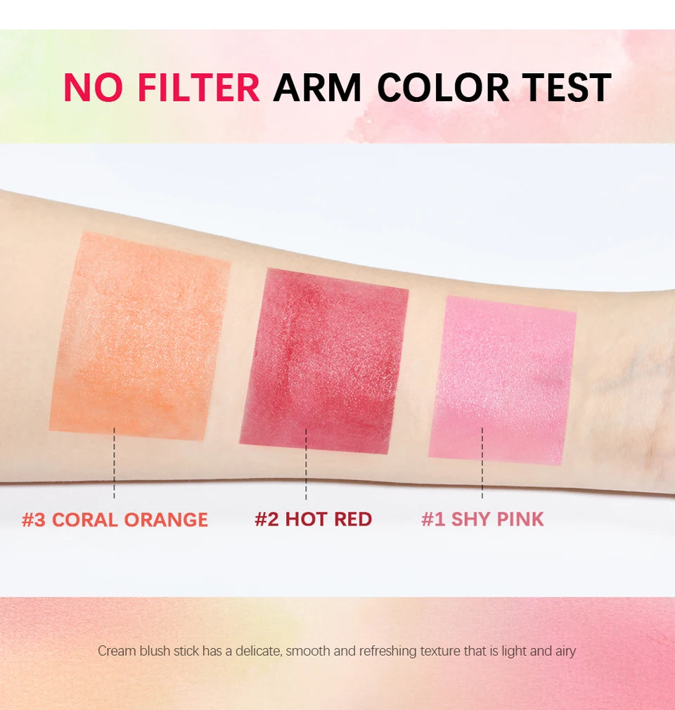 Matte Cream Blush and Lip Tint Stick - 19