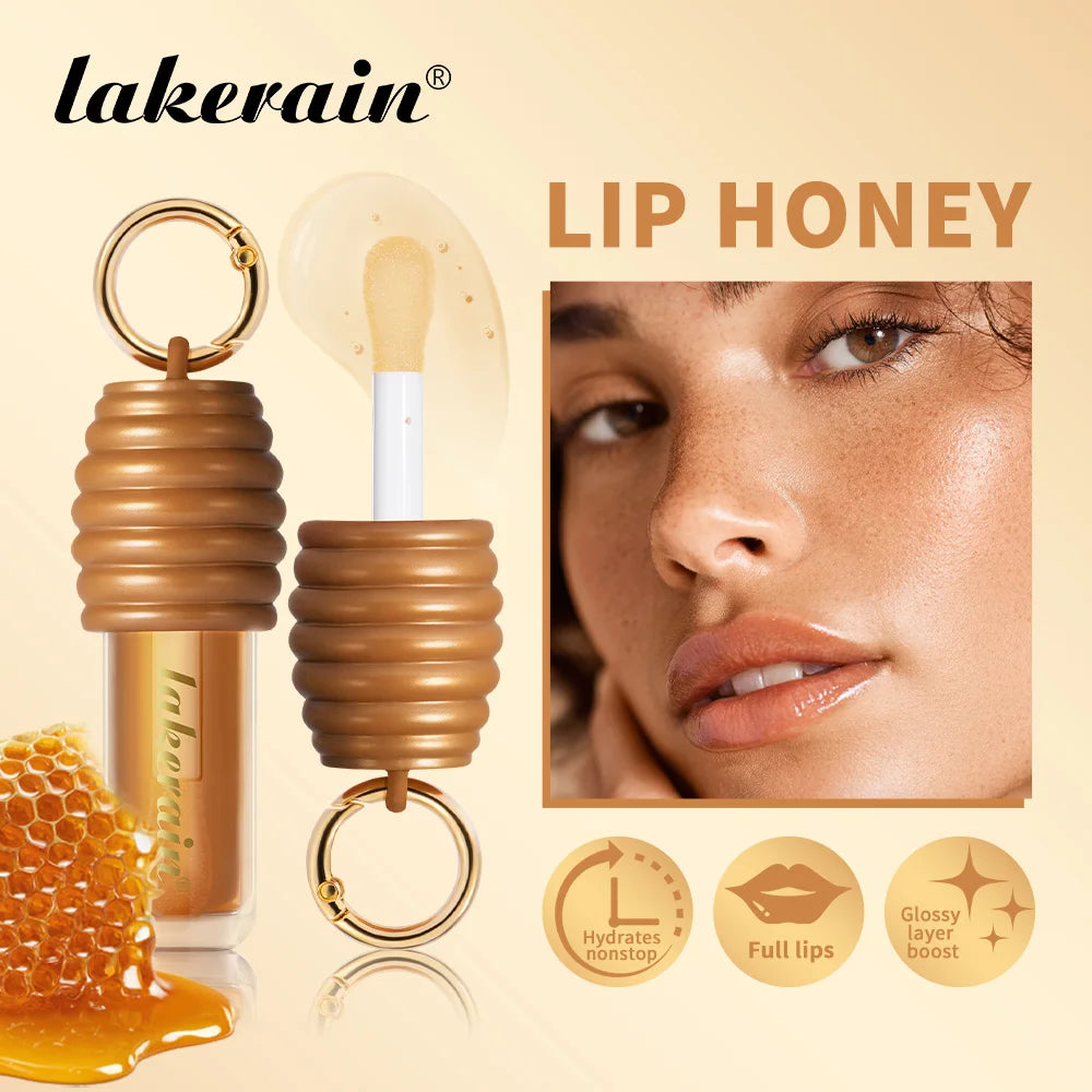 Honey and Chocolate Moisturizing Lip Gloss Set - 2
