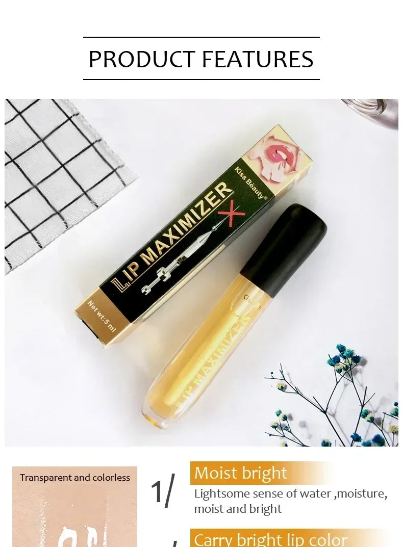 Instant Volumizing Lip Plumper Serum for Fuller Hydrated Lips - 11