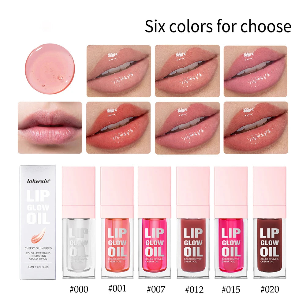 Hydrating Mirror-Finish Lip Glow Oil for Nourished, Shiny Lips - 2