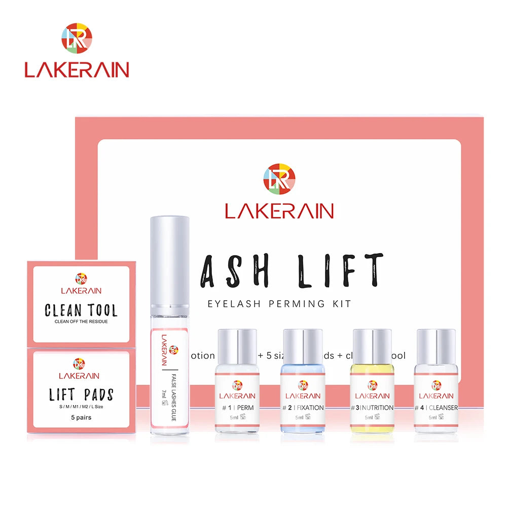Professional Eyelash Lifting and Eyebrow Tinting Kit