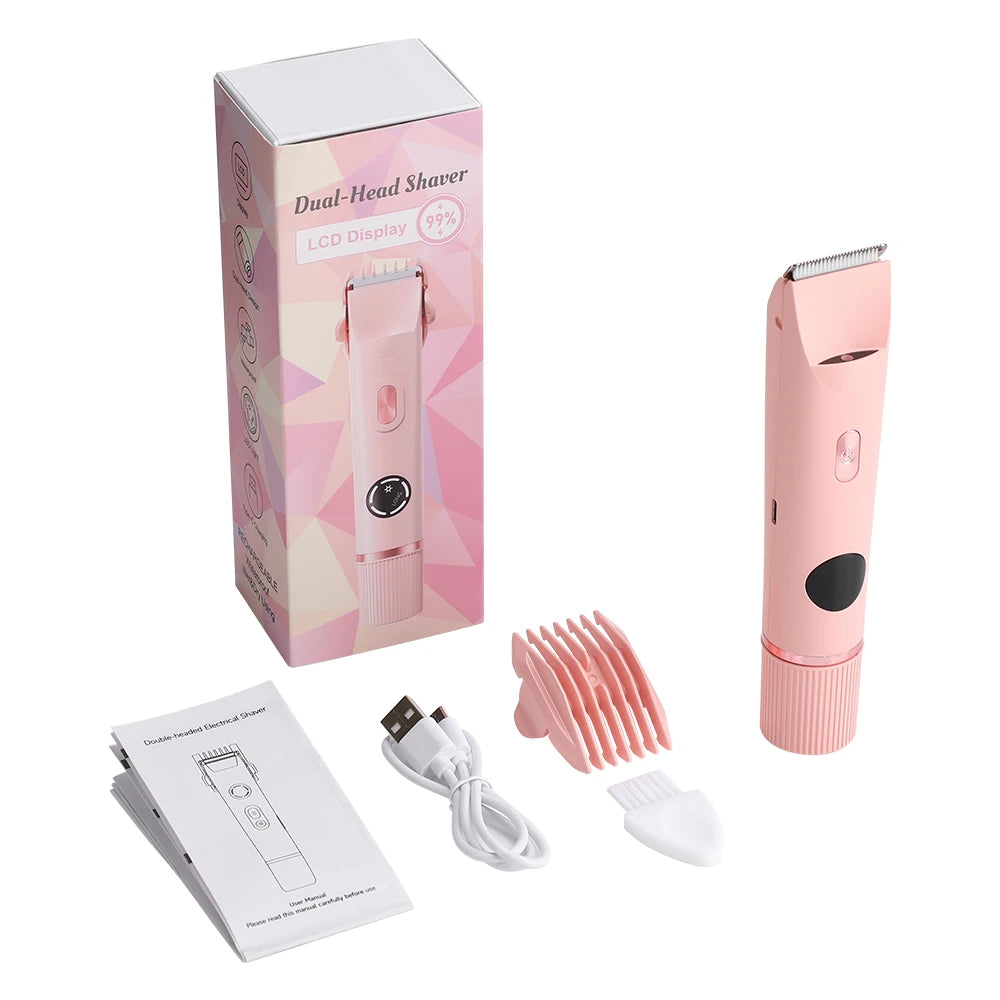 Waterproof Cordless Electric Shaver for Women - 17