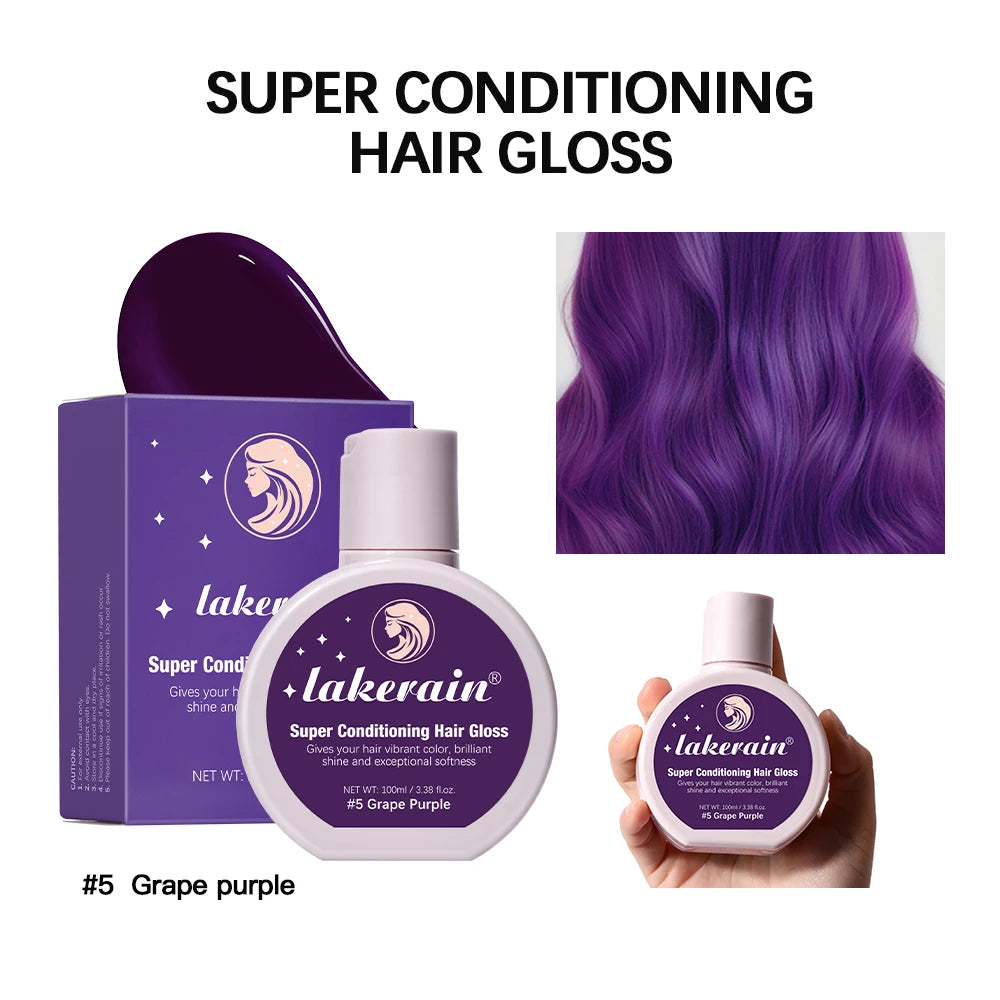 Conditioning Hair Gloss for Color Enhancement and Repair - 23