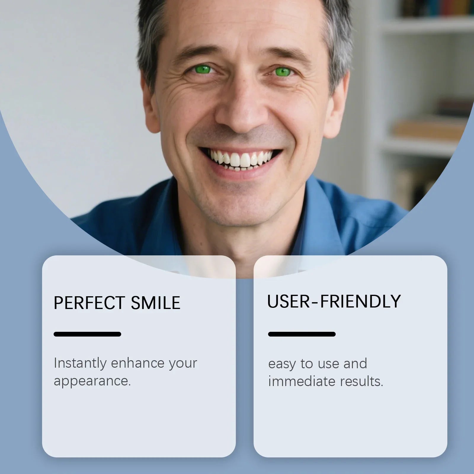 Temporary Cosmetic Denture Kit for Missing Teeth and Gaps - 8