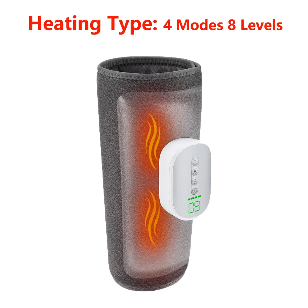 Wireless Heated Air Compression Leg Massager